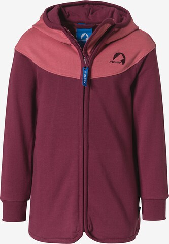 FINKID Sweat jacket in Red: front