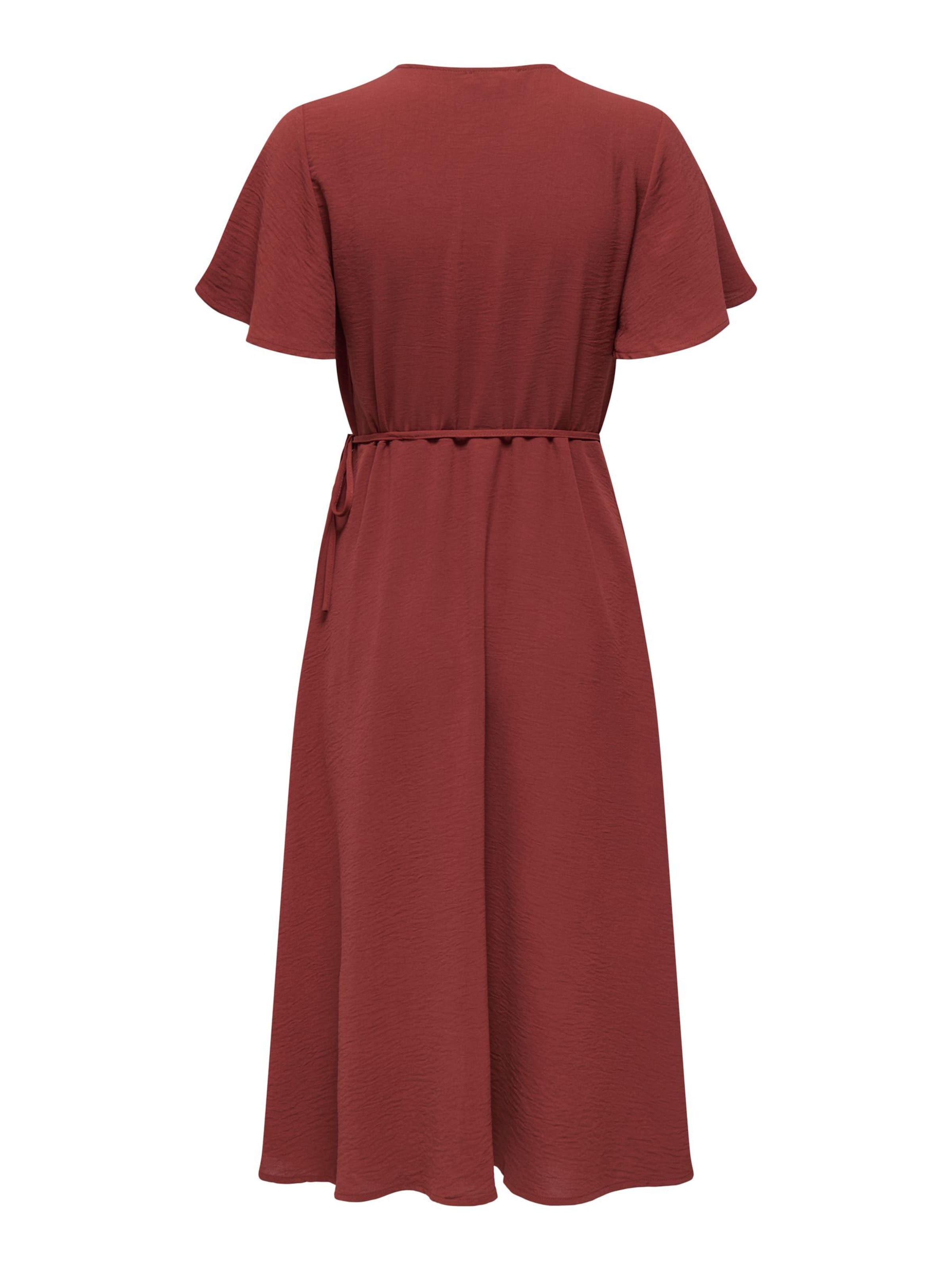 ONLY - Vestido 'ONLLuca' en rojo