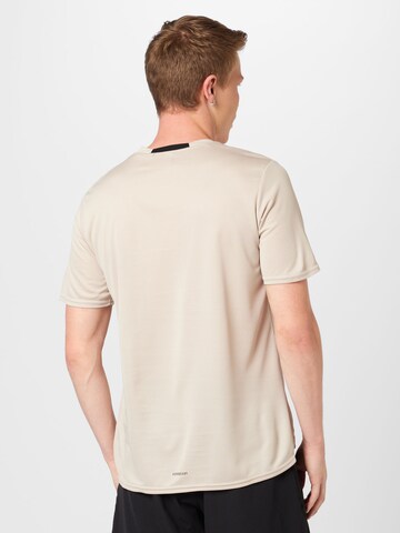 ADIDAS SPORTSWEAR - Camisa funcionais 'Designed For Movement' em bege