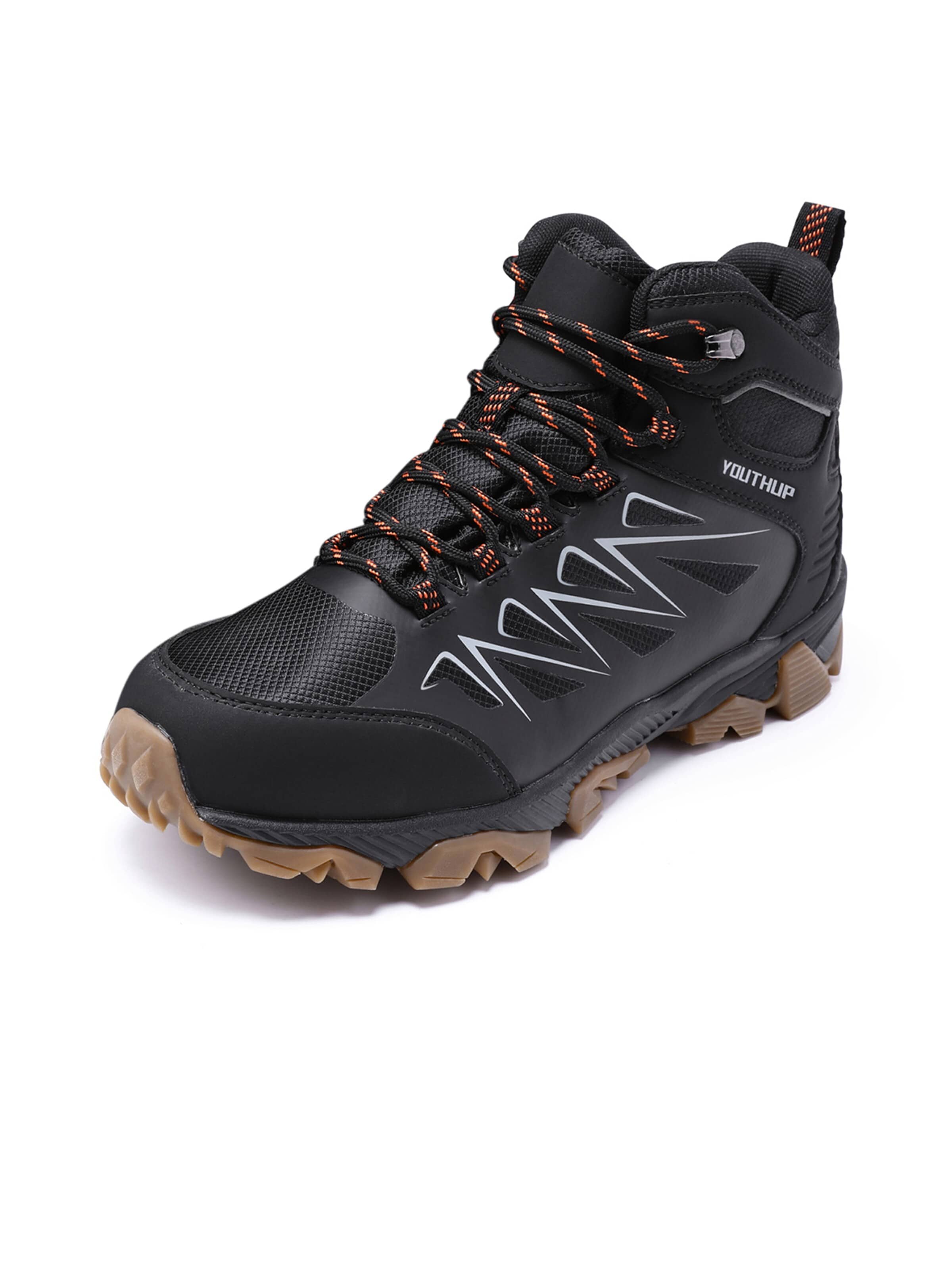 YOUTHUP Athletic Shoes 'Gipfel' in Black: front