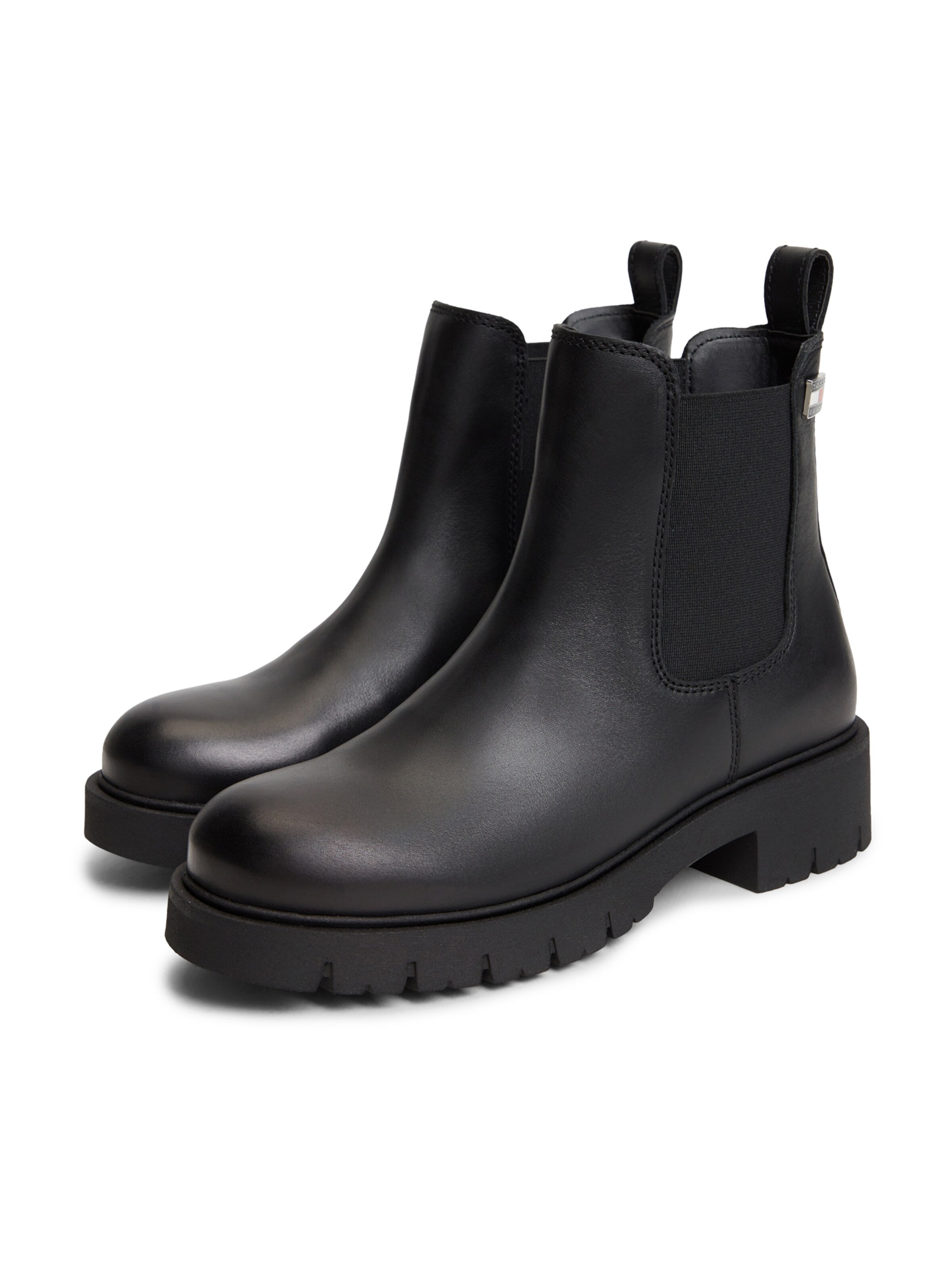 Boots chelsea di Tommy Jeans in nero