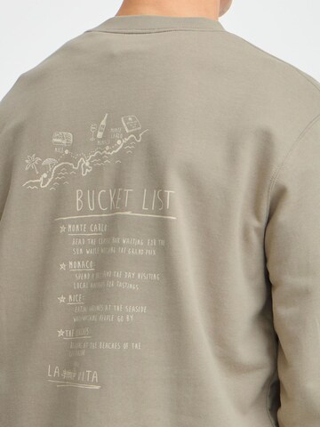 !Solid Rundhalspullover ' SDORATIO ' in Beige