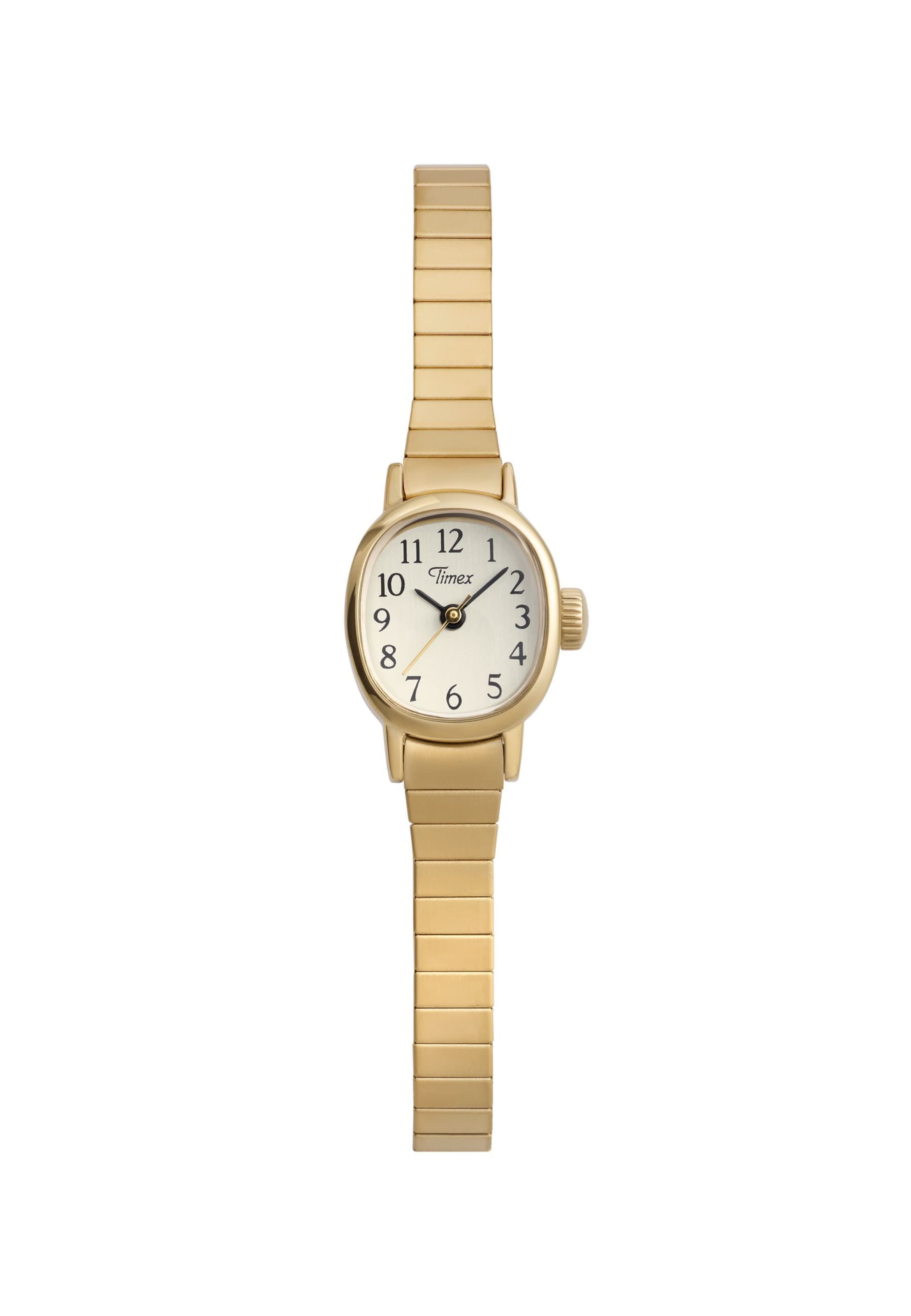 TIMEX Analoguhr ' Cavatina Mini ' in Gold: Vorderseite