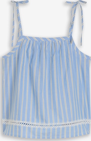 TOM TAILOR DENIM Blouse in Blauw: voorkant