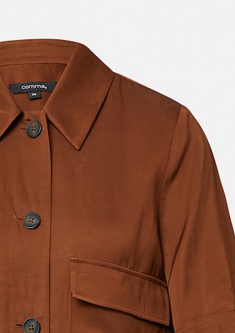 Veste mi-saison COMMA en marron