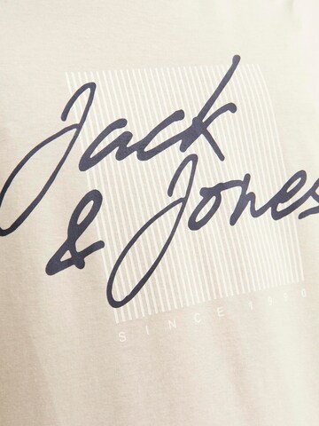 JACK & JONES Μπλουζάκι 'ZURI' σε μπεζ