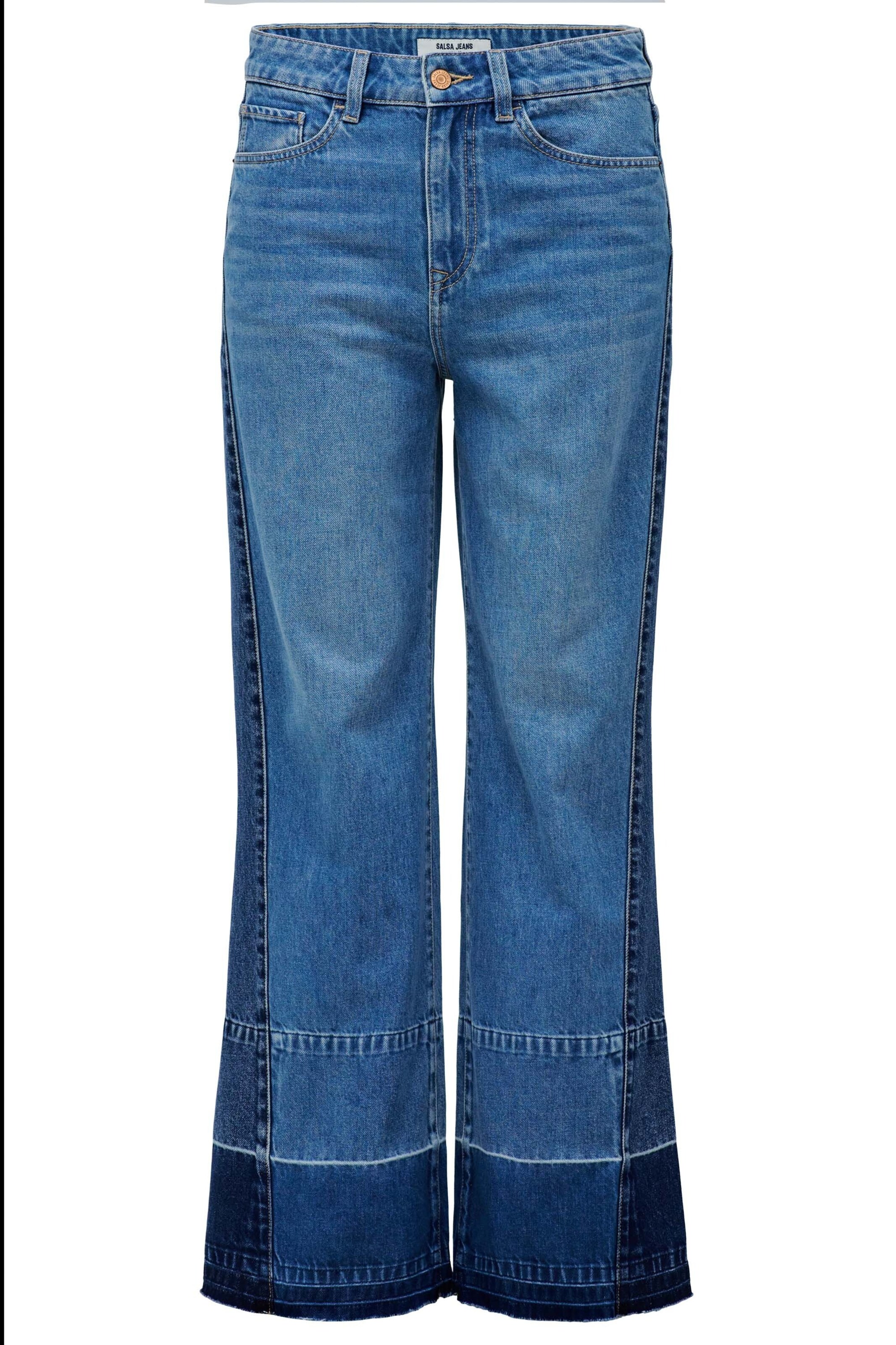 Salsa Jeans Jeans Wide Leg in blau, Produktansicht