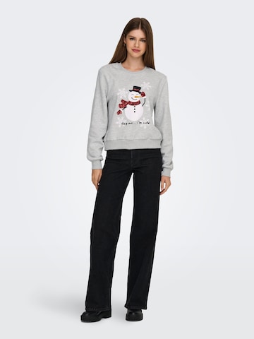 ONLY Sweatshirt in Grau