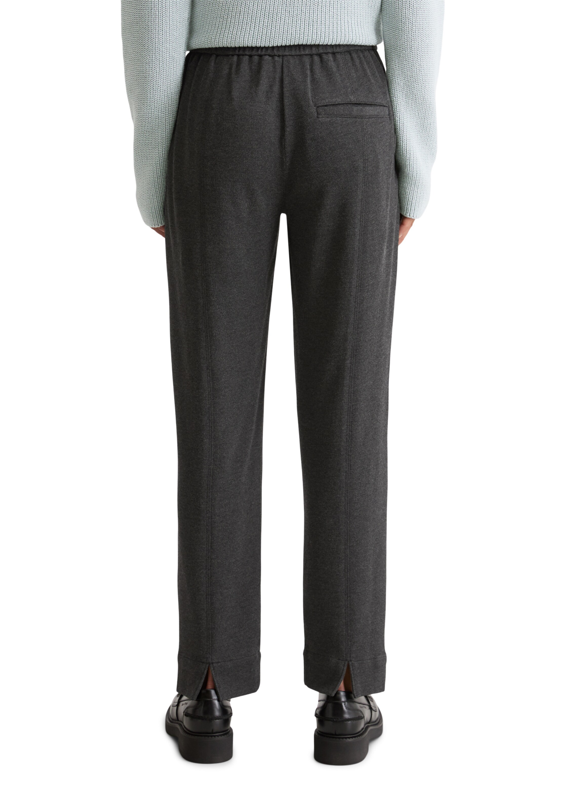 Marc O'Polo Regular Broek in Grijs