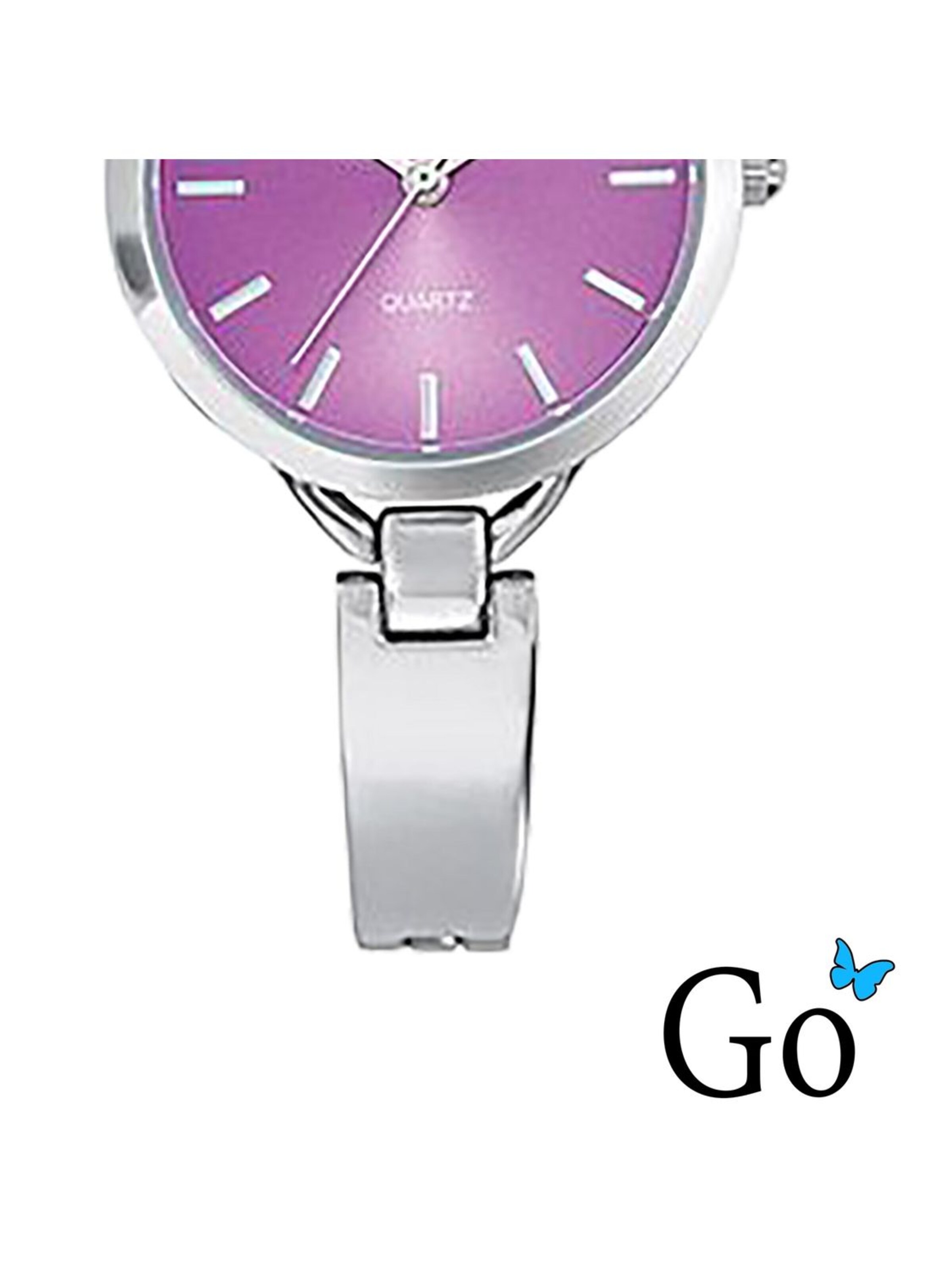 GO GirlOnly - Reloj analógico en plata