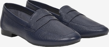 Desa Classic Flats 'Slipper' in Blue: front