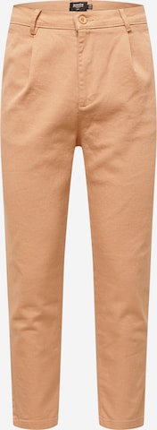 Regular Pantalon BURTON MENSWEAR LONDON en marron : devant