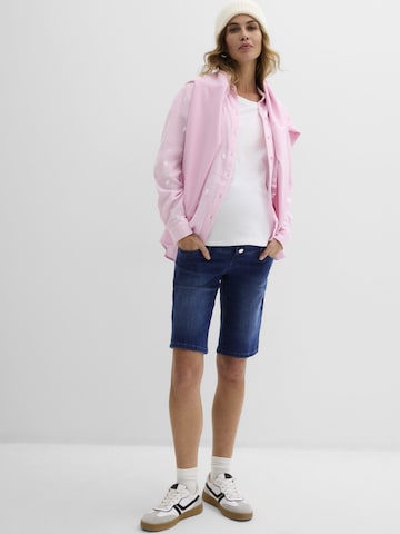 bonprix Slimfit Jeans in Blau