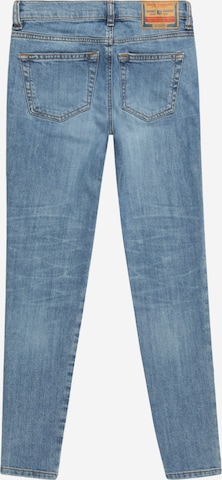 DIESEL Skinny Jeans 'SLANDY' in Blauw