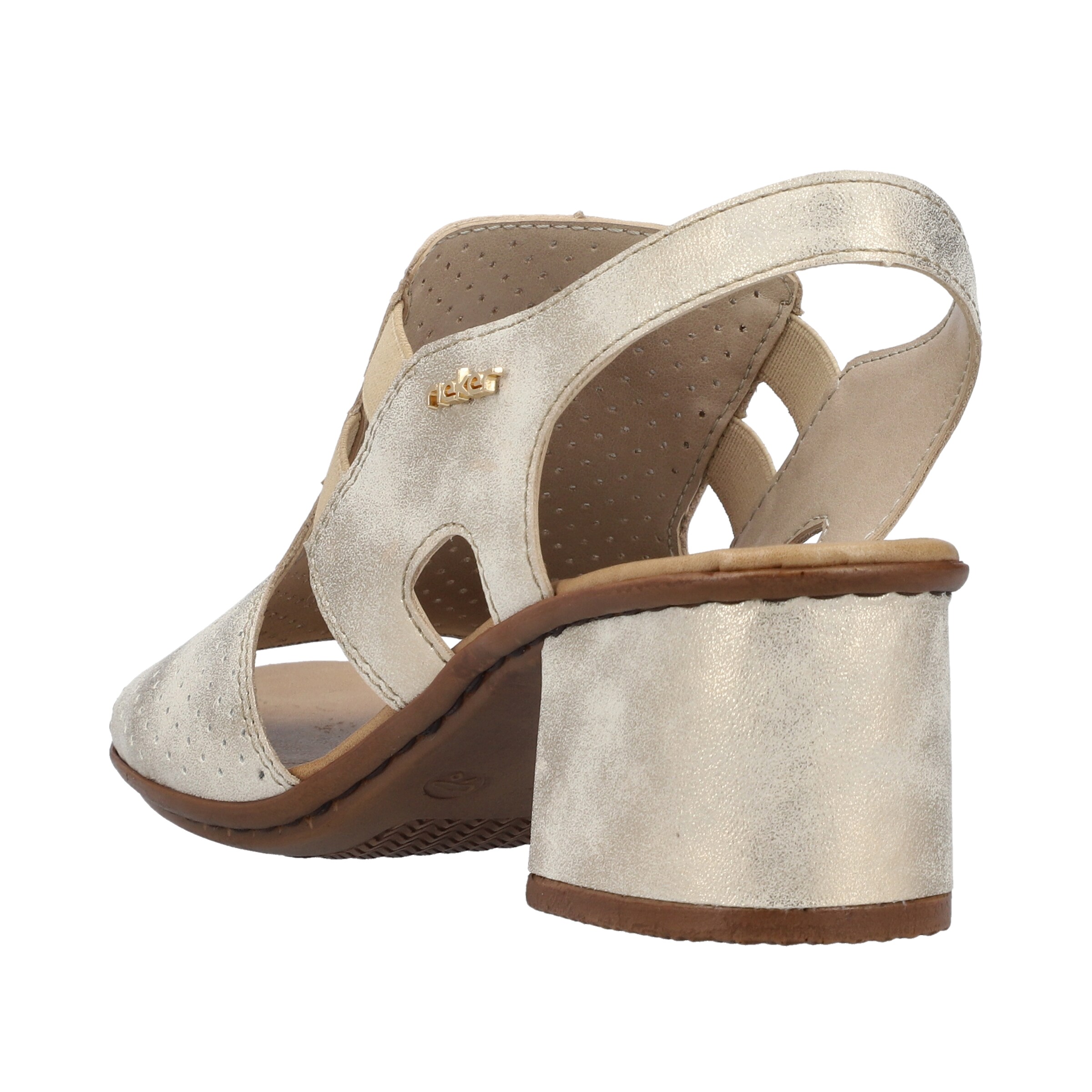 Rieker Strap Sandals in Beige