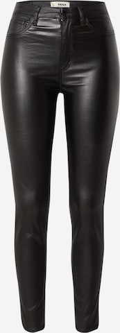 Tally Weijl Skinny Pants in Black: front