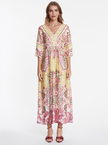 Ana Alcazar Dress 'Wavora' in Yellow: front