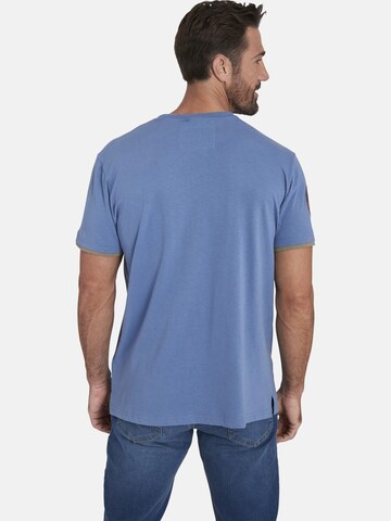 Jan Vanderstorm T-Shirt ' Sölve ' in Blau