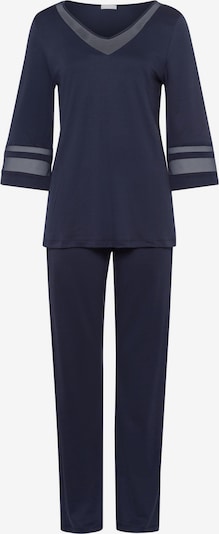 Hanro Pyjama 'Delia' in de kleur Navy, Productweergave