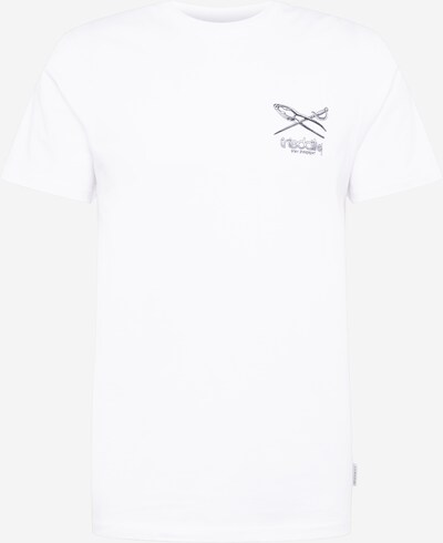 Iriedaily T-Shirt in schwarz / weiß, Produktansicht