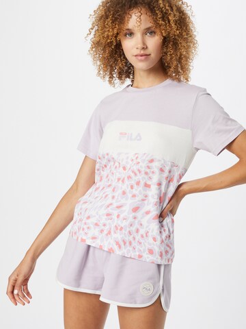 FILA T-shirt 'Brielle' i lila: framsida