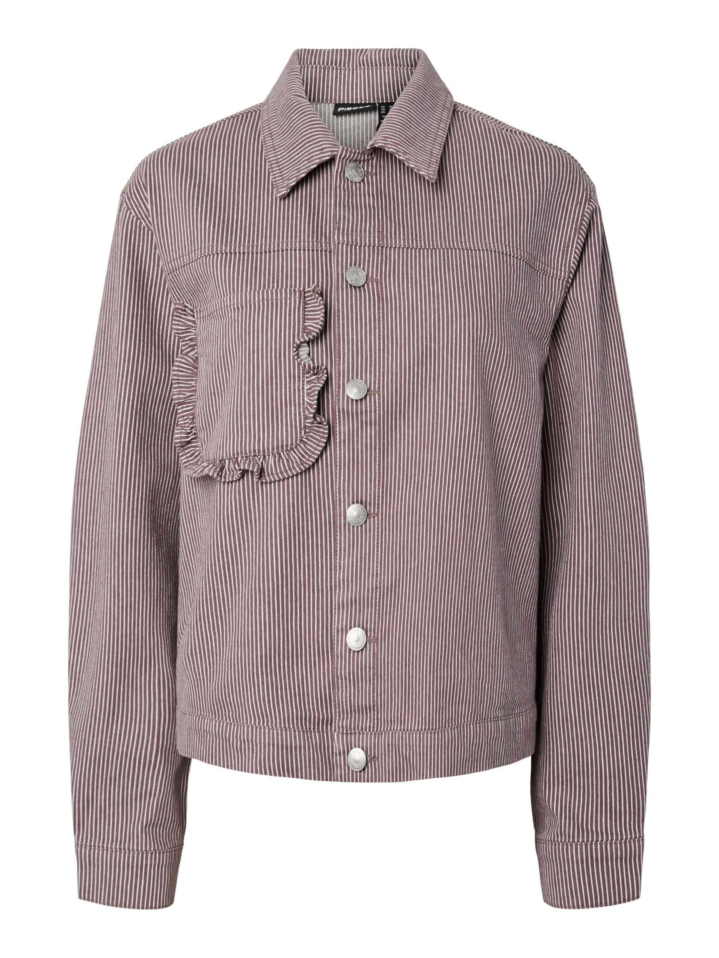 PIECES Tussenjas 'PCBillo' in Grijs: voorkant