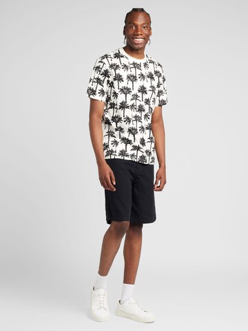 Only & Sons T-shirt 'KYLEN' i vit