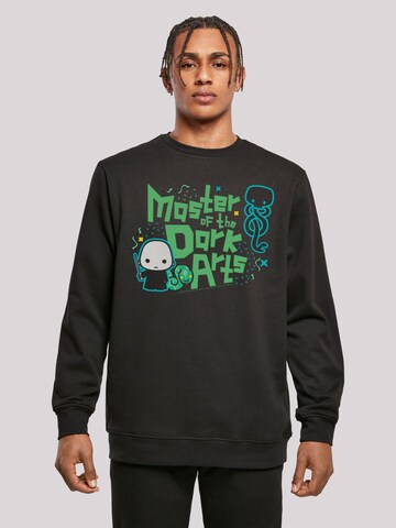 F4NT4STIC Sweatshirt in Black: front