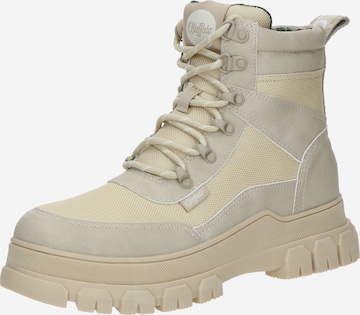 BUFFALO - Botim com fivela 'Nova' em bege: frente