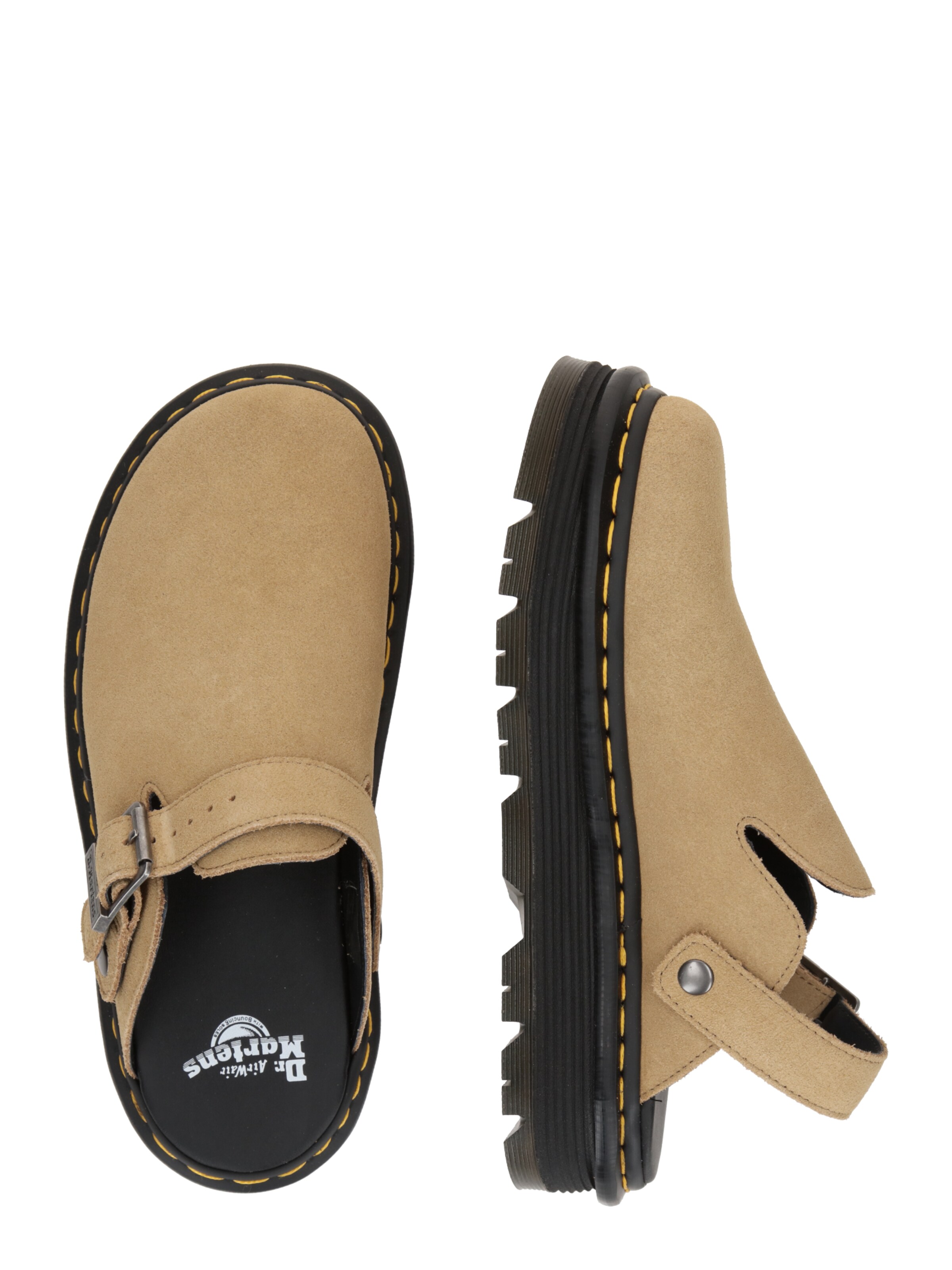 Dr. Martens Clogs 'ZebZag' in Grey