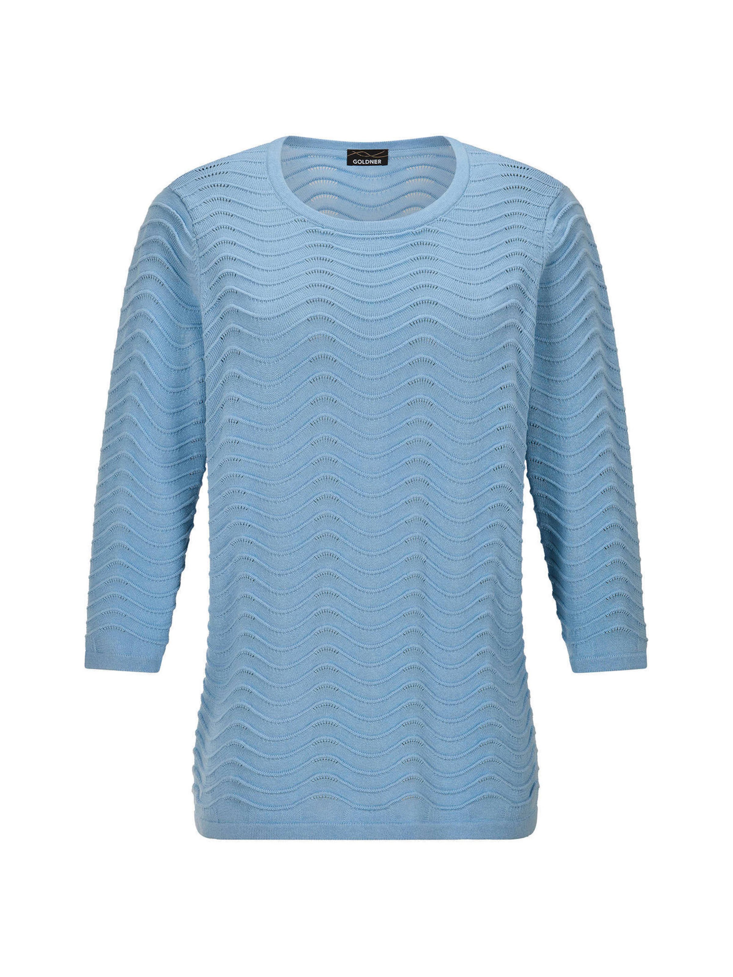 Pull-over Goldner en bleu : devant