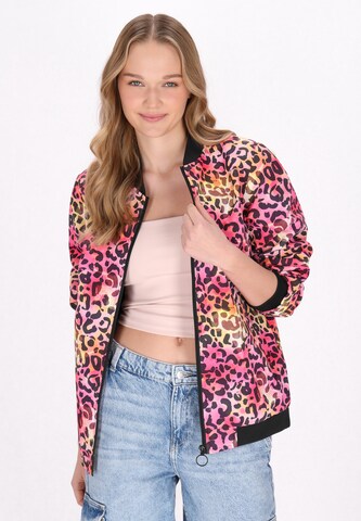 Veste mi-saison MYMO en rose : devant