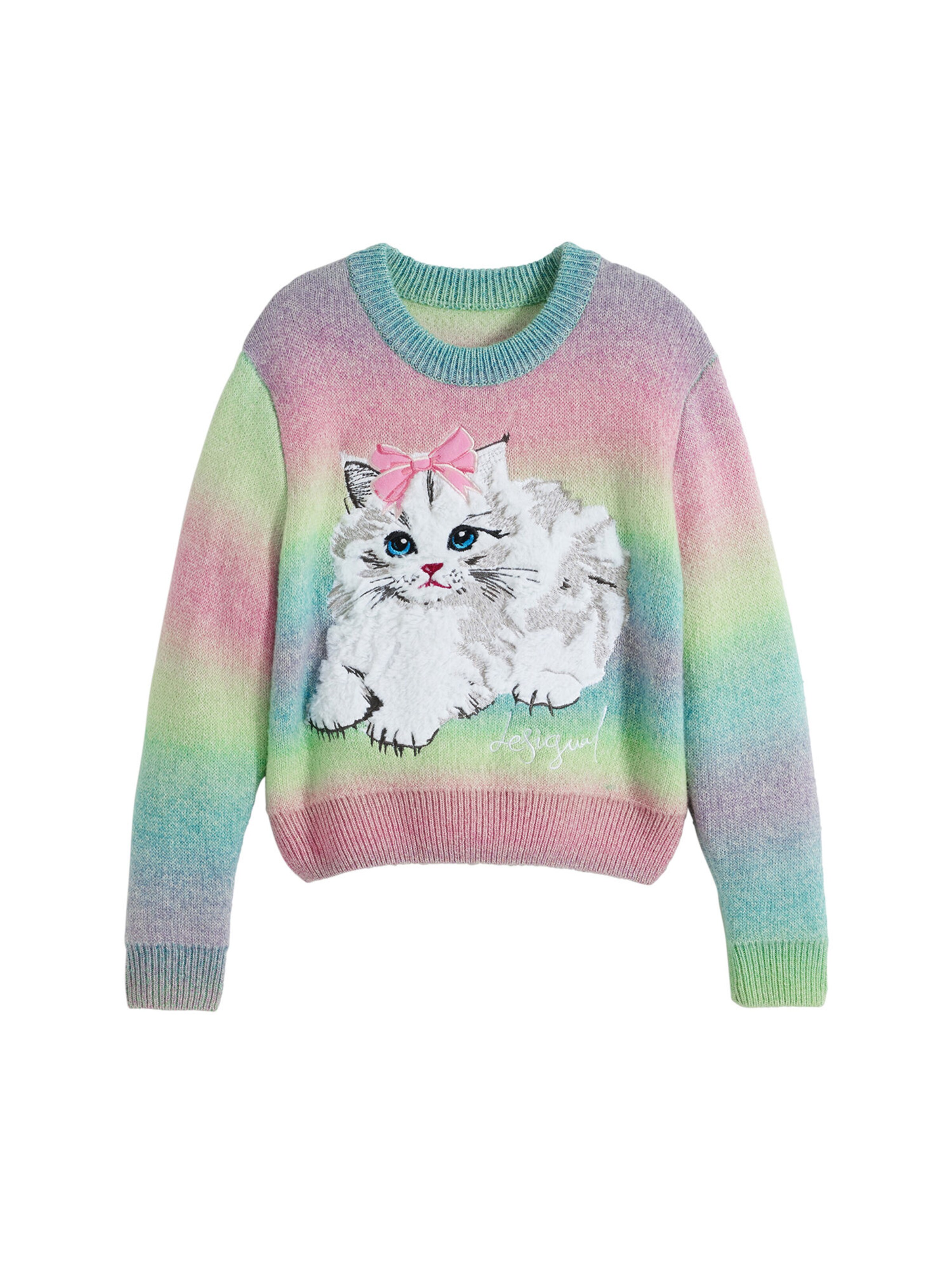 mišri Desigual Megztinis: priekis