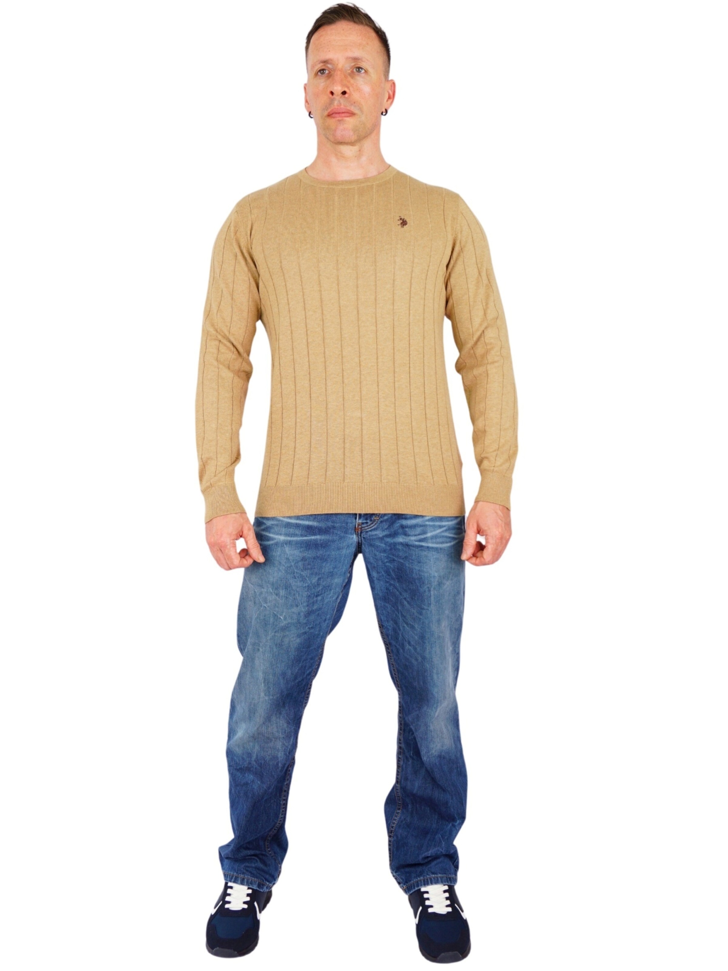 U.S. POLO ASSN. Pullover i brun: forside