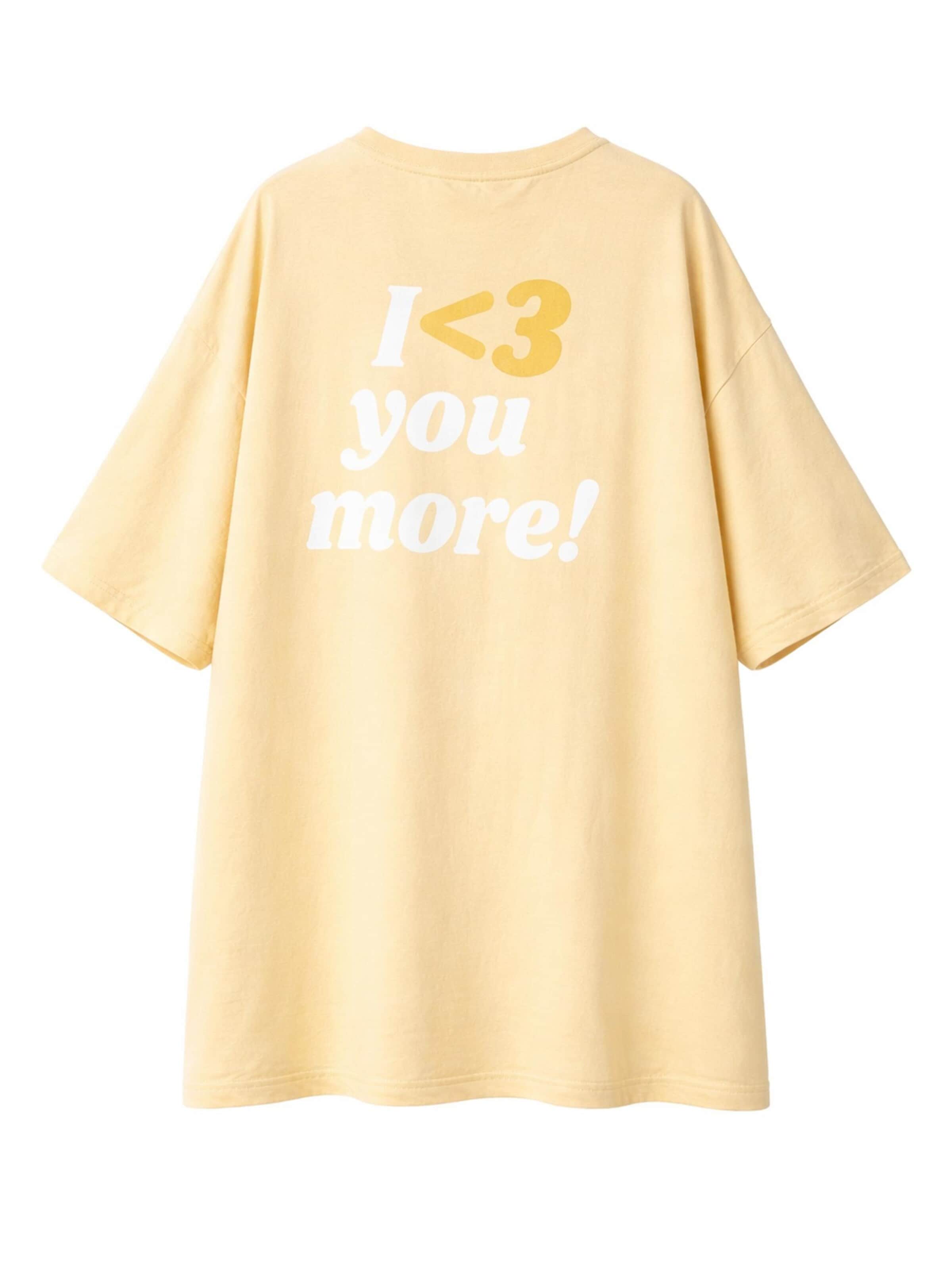 Worldclassca Oversizeshirt‌‌‌‌‌‌‌‌‌‌ in S-L/Wide in pastellgelb, Produktansicht