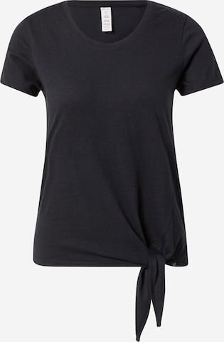 Bally - Camiseta funcional 'FIFI' en negro: frente