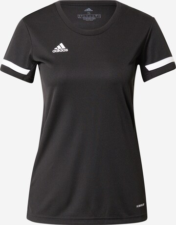 ADIDAS SPORTSWEARTehnička sportska majica 'Team 19' - crna boja: prednji dio