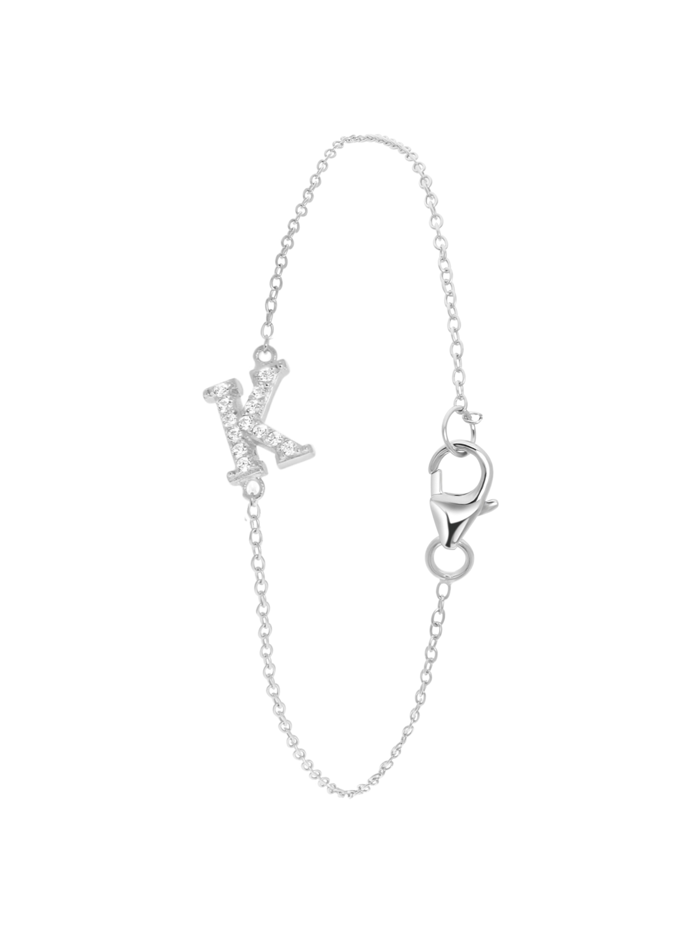 Lucardi Armband in Zilver: voorkant