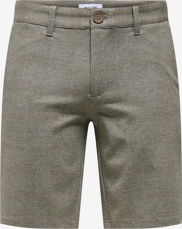 Only & Sons Regular Chino trousers 'Mark' in Grey: front