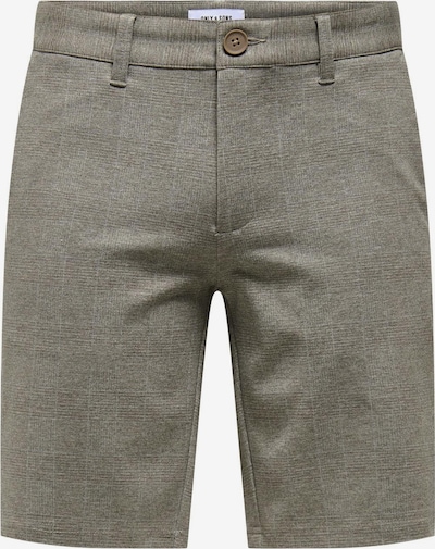 Only & Sons Shorts 'Mark' in grau / graumeliert, Produktansicht