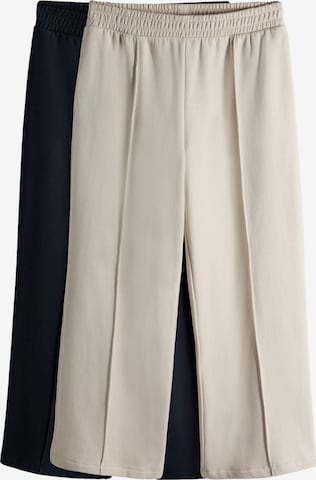 Wide Leg Pantalon The Set en bleu : devant