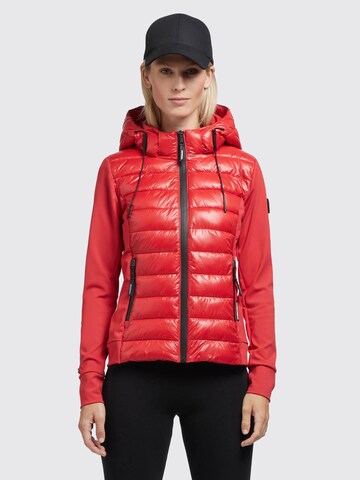 khujo Jacke 'Ghita' in Rot: Vorderseite