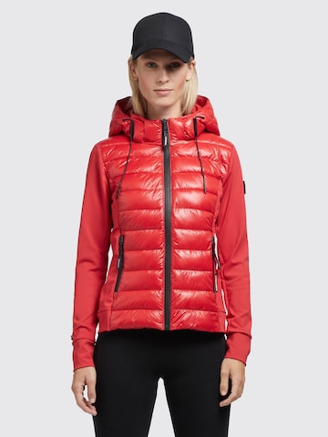khujo Winter Jacket 'Ghita' in Red: front