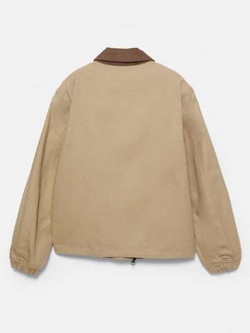Pull&Bear Between-season jacket in Beige