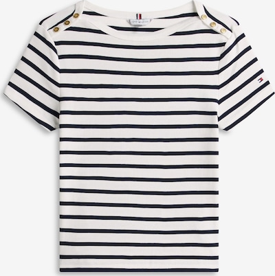 TOMMY HILFIGER Majica u noćno plava / bijela, Pregled proizvoda