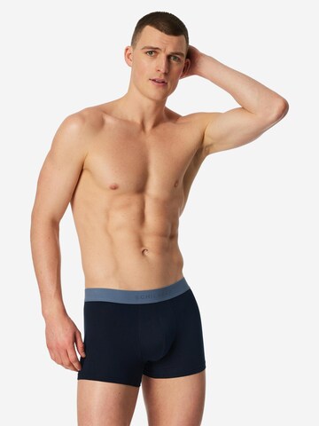 SCHIESSER - Calzoncillo boxer en azul