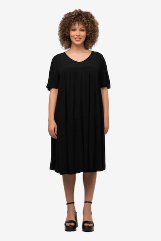 Robe Ulla Popken en noir : devant