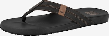 REEF Beach & Pool Shoes 'Phantom Le' in Black: front