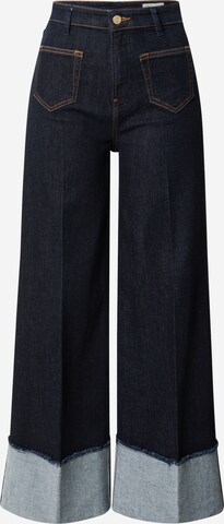 s.Oliver Wide leg Jeans in Blue: front