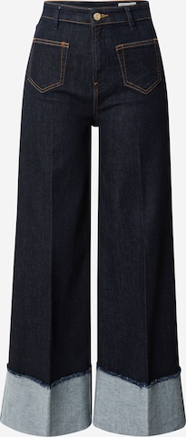 s.Oliver Wide leg Jeans in Blue: front